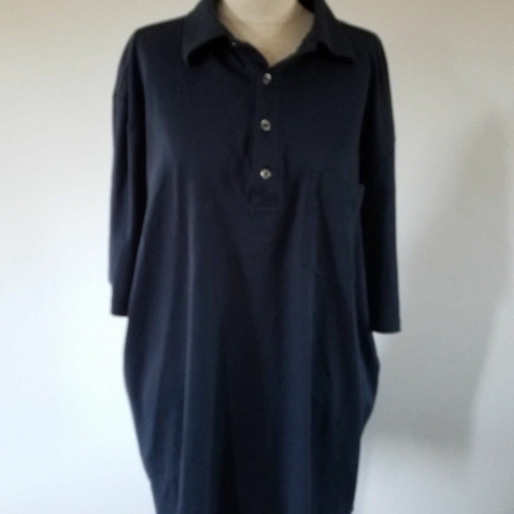 MICHAEL KORS Men's Polo Extra Large XL Blue f
